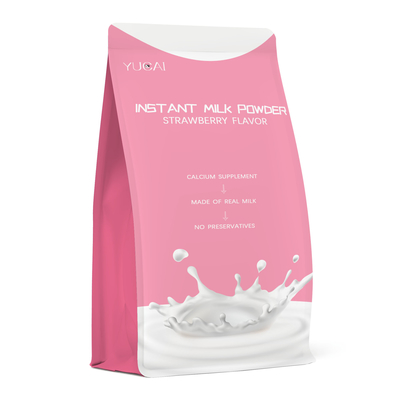 Customized Printed Biodegradable Packaging Bags Flat Bottom Zipper Pouch