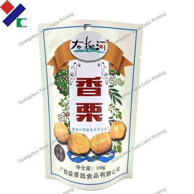 High Barrier Custom Stand Up Retort Pouch 180 Micron Non - Breakage