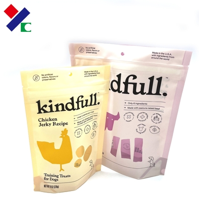Food Grade Resealable Pet Dog Food Packaging Bag Stand Up Pouch