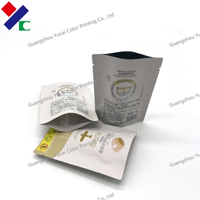 UV Printed Biodegradable Aluminum Foil Packaging Pouch For Bath Salt Bags