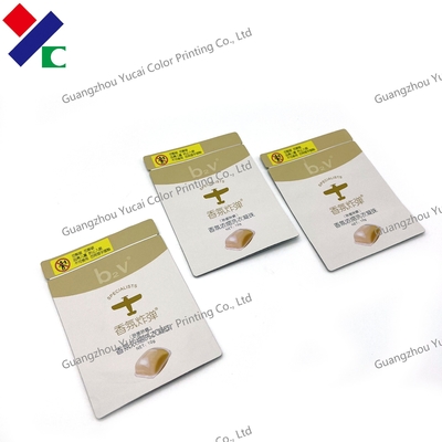 UV Printed Biodegradable Aluminum Foil Packaging Pouch For Bath Salt Bags