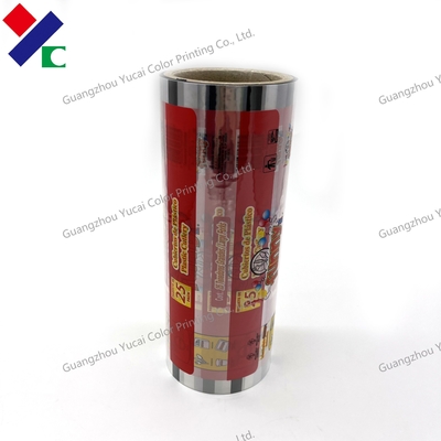 BRC Heat Colorful Juice Packaging Roll Film Pet Food Stretch Film