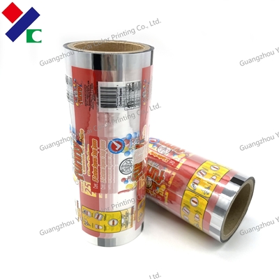 BRC Heat Colorful Juice Packaging Roll Film Pet Food Stretch Film