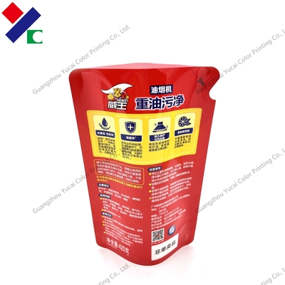 Custom 1L 2L 3L Stand Up Pouches Liquid Detergent Washing Powder