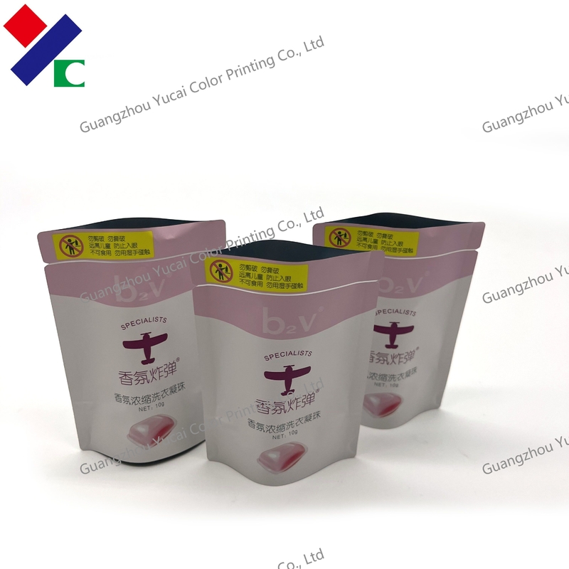 Aluminum Foil Stand Up Packaging Bag Cosmetic Products Packaging