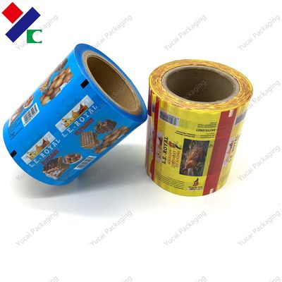 BOPP Pearl Printed Food Packaging Film Fleksibel Pelindung Plastik Bening