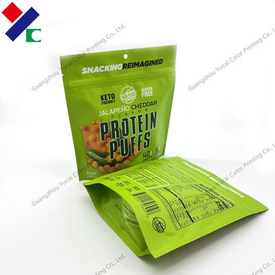 Eco Friendly Stand Up Zipper Pouch Tas Kemasan Popcorn Rasa Pedas Umur Simpan Panjang